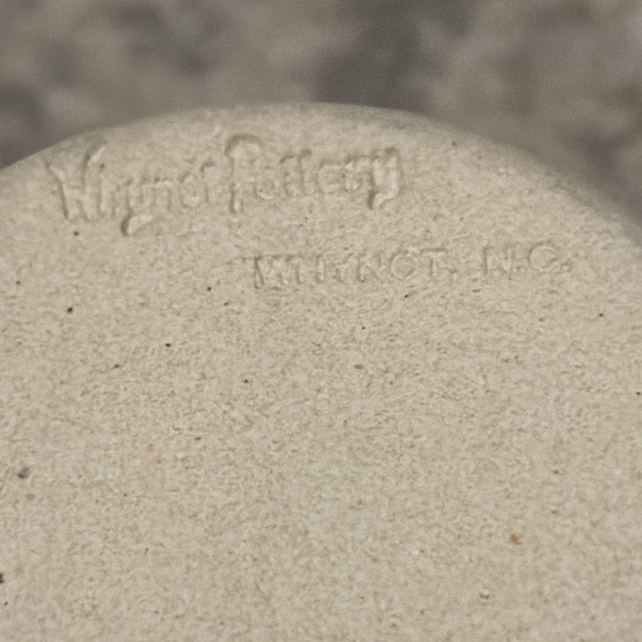Whynot Pottery vases or glasses North Carolina signed - Picture 5 of 6